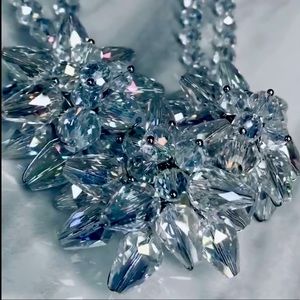 Vintage Handcrafted Crystal Necklace